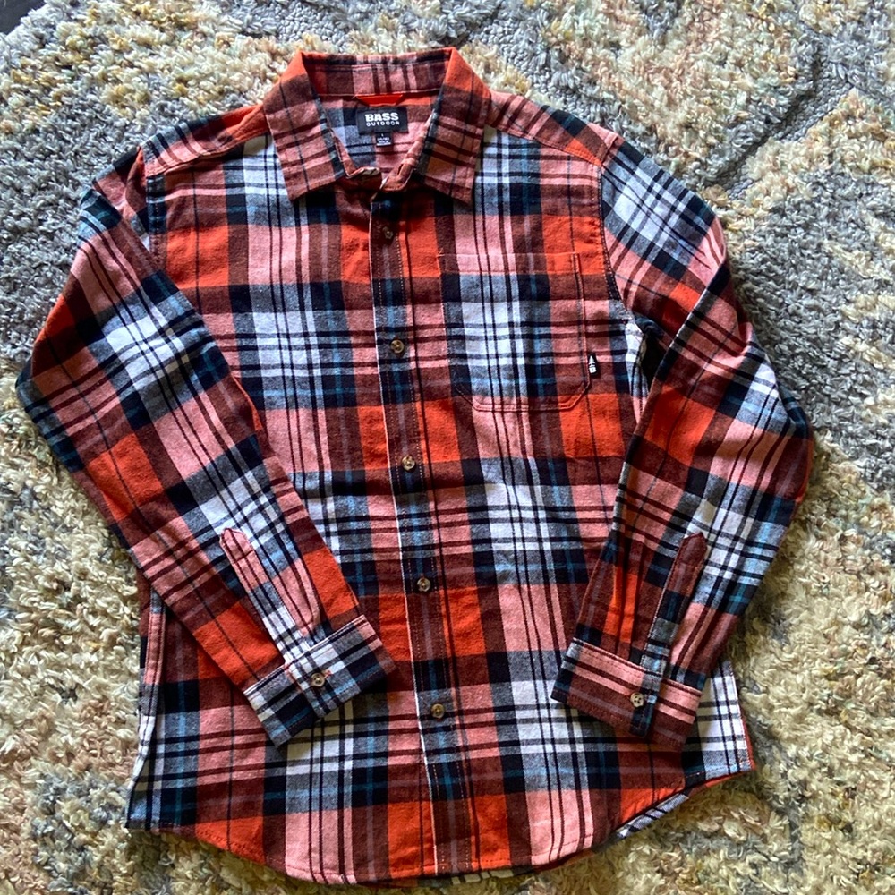 BASS OUTDOOR boys flannel